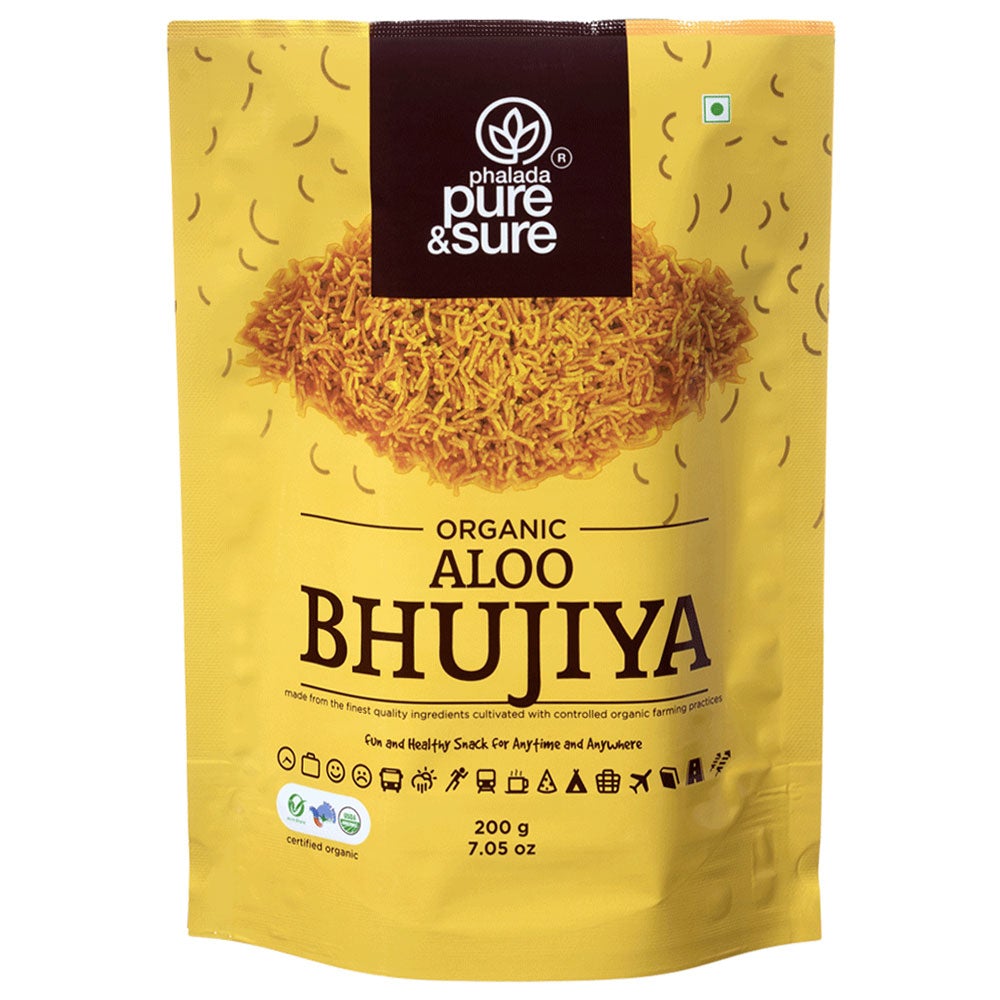 Organic Aloo Bhujia-200Gms - Phalada Pure & Sure
