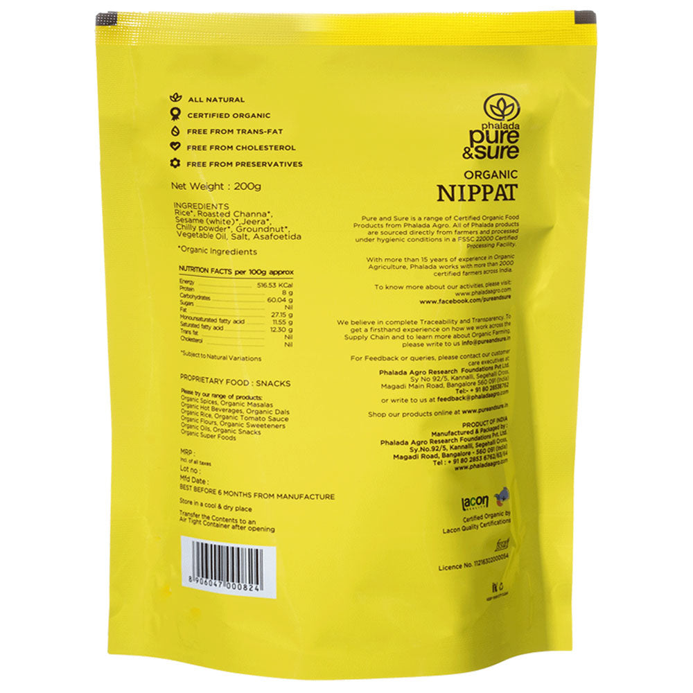 Organic Nippat-200Gms - Phalada Pure & Sure