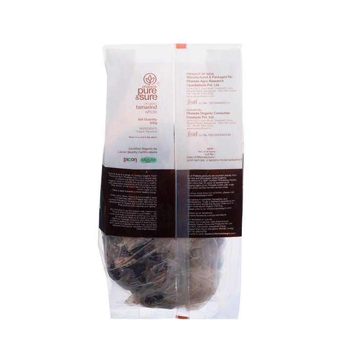 Organic Tamarind-500Gms - Phalada Pure & Sure