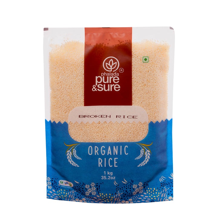 Organic Broken Rice-1 Kg - Phalada Pure & Sure