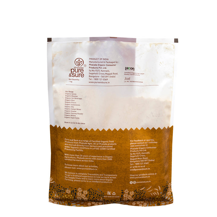 Organic Besan-1kg - Phalada Pure & Sure