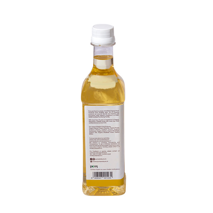 Organic Sunflower Oil - 500 ml - Phalada Pure & Sure