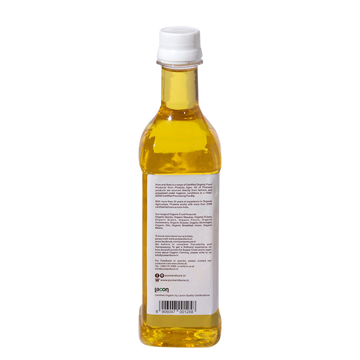 Organic Ground Nut Oil-500ml - Phalada Pure & Sure