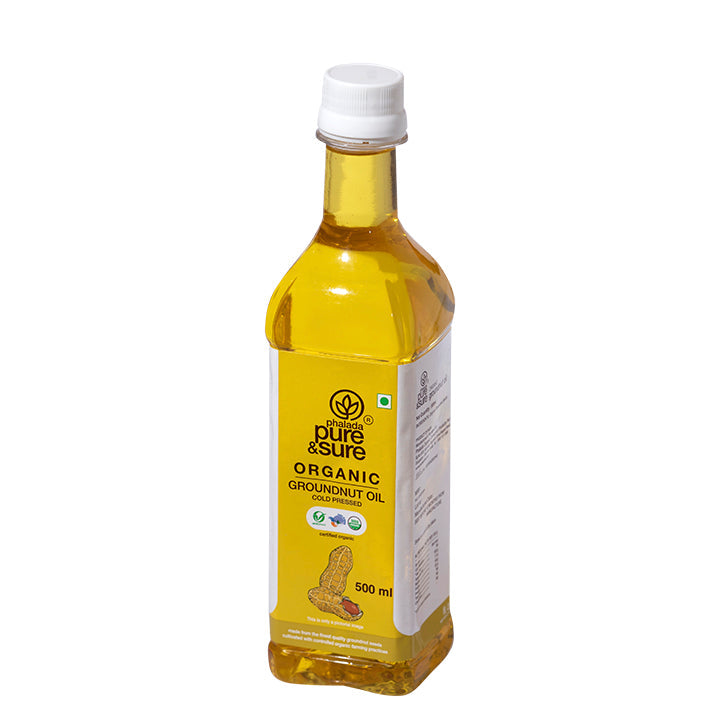 Organic Ground Nut Oil-500ml - Phalada Pure & Sure