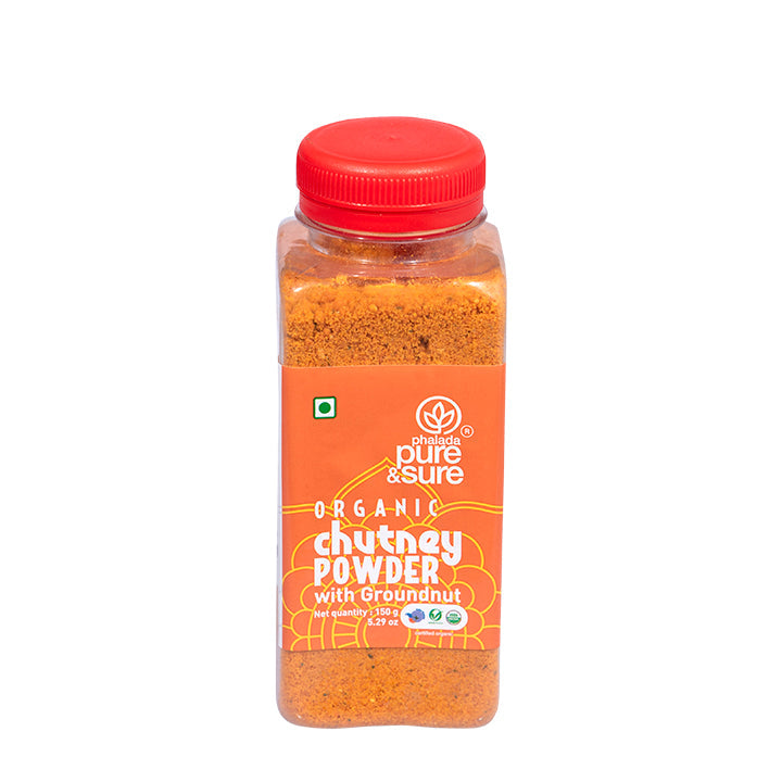 Organic Chutney Powder With Ground Nut - Phalada Pure & Sure