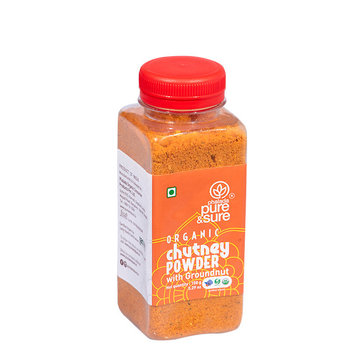 Organic Chutney Powder With Ground Nut - Phalada Pure & Sure