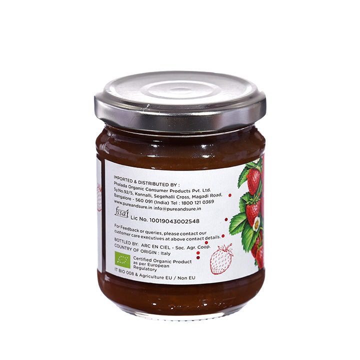 Organic Strawberry Jam - Phalada Pure & Sure