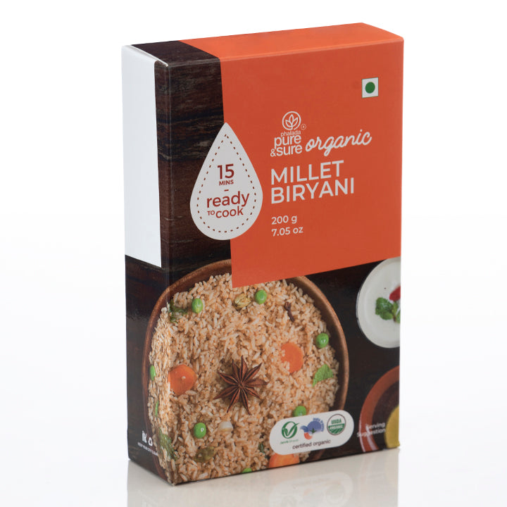 Organic Millet Biryani-200Grs - Phalada Pure & Sure