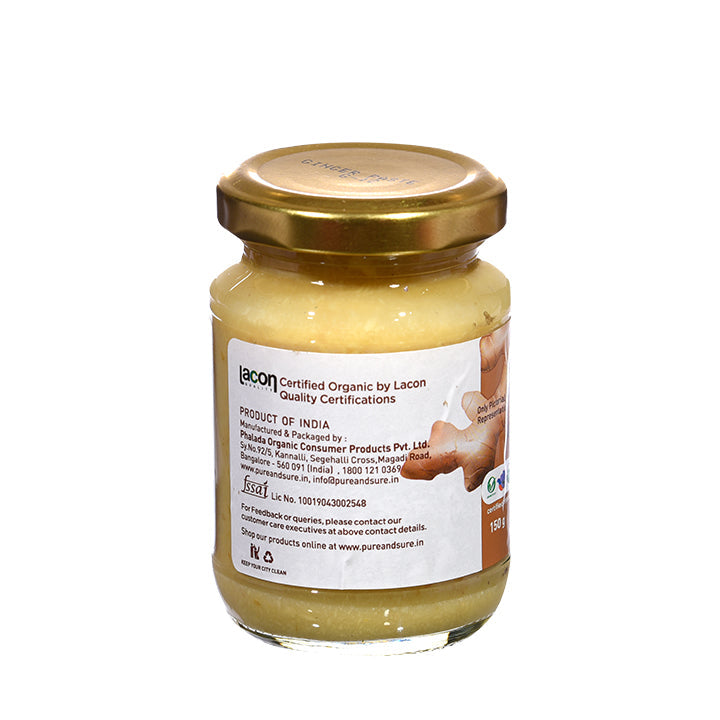 Organic Ginger Paste 150Gms - Phalada Pure & Sure