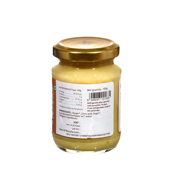 Organic Ginger Paste 150Gms - Phalada Pure & Sure