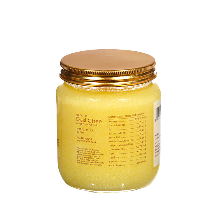 Organic Desi Ghee-500Ml - Phalada Pure & Sure