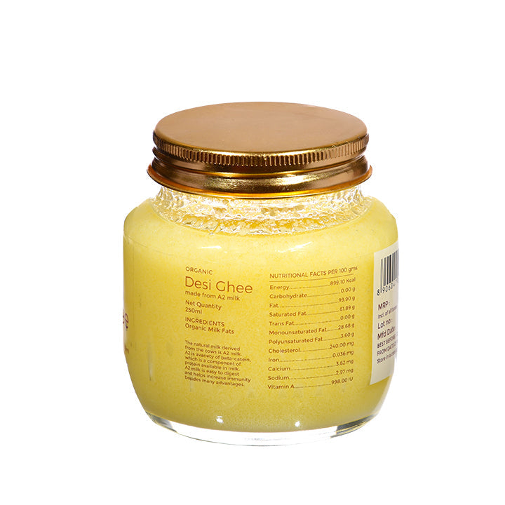 Organic Desi Ghee-250Ml - Phalada Pure & Sure