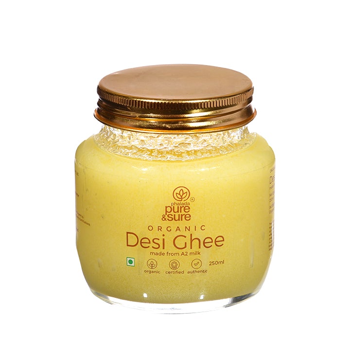 Organic Desi Ghee-250Ml - Phalada Pure & Sure