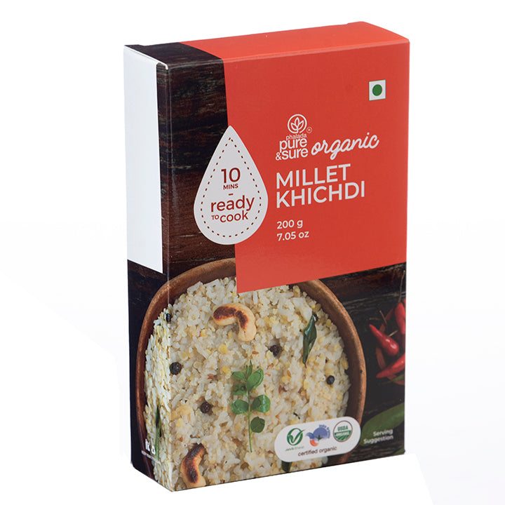 Organic Millet Khichdi-200Grs - Phalada Pure & Sure