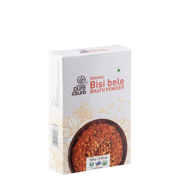 Organic Bisi Belebath Powder-100Gms - Phalada Pure & Sure