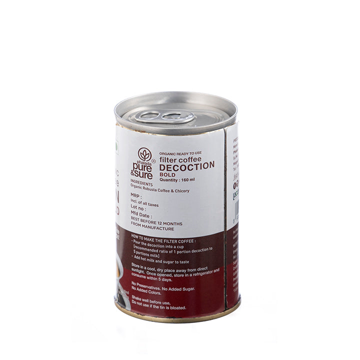 Organic Coffee Decoction Bold-160ml - Phalada Pure & Sure