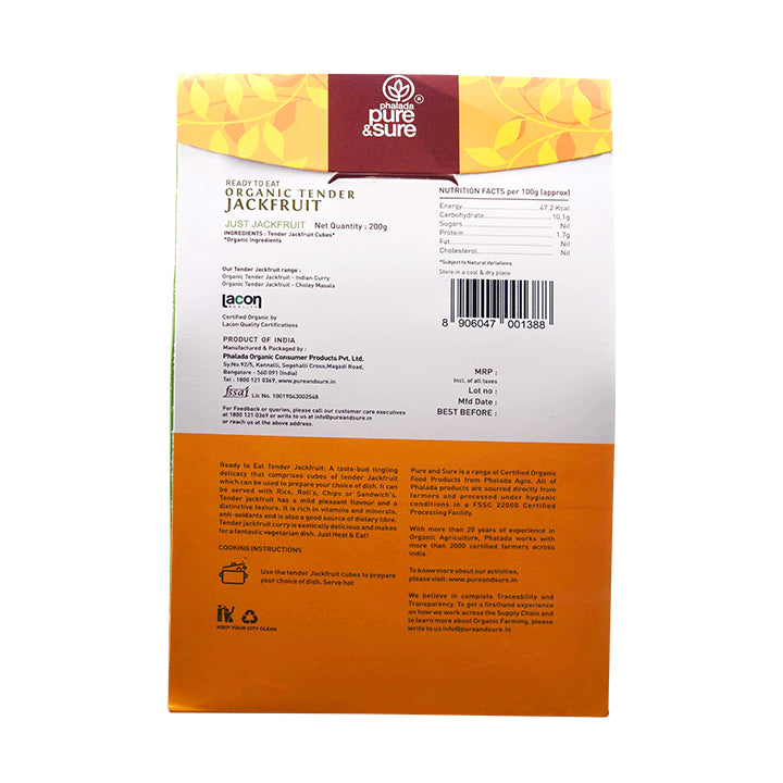 Organic Just Jackfruit - Phalada Pure & Sure