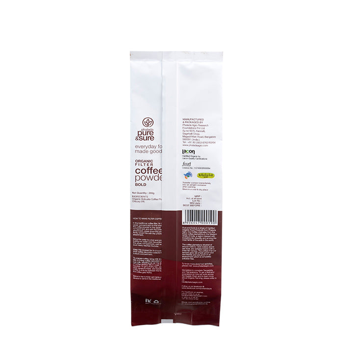 Organic Coffee Bold-200Gms - Phalada Pure & Sure