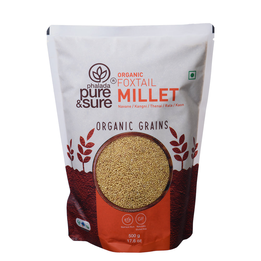 Organic Foxtail Millet-500Gms - Phalada Pure & Sure