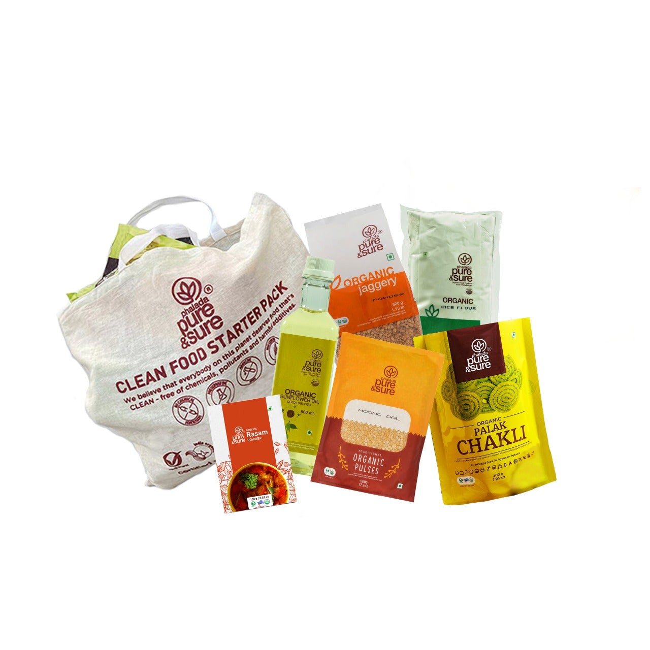 Clean Food Starter Pack Version 2 - Phalada Pure & Sure