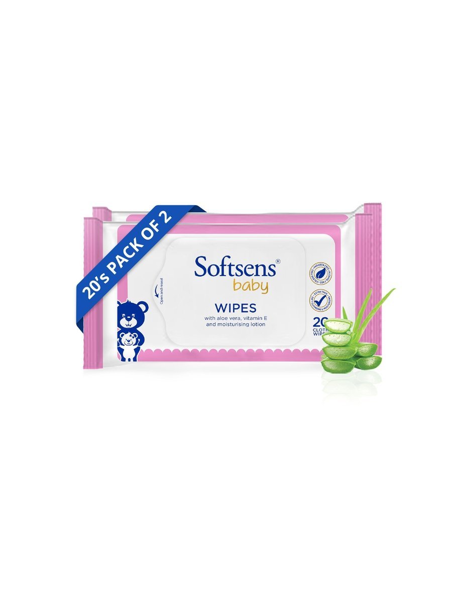 Skin Care Wet Wipes 20's Pack Of 2