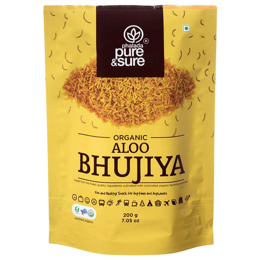 Organic Aloo Bhujia-200Gms - Phalada Pure & Sure