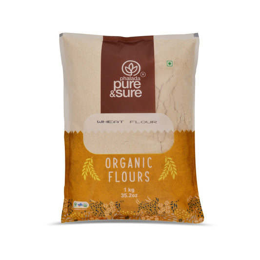 Organic Wheat Flour - 1 kg - Phalada Pure & Sure