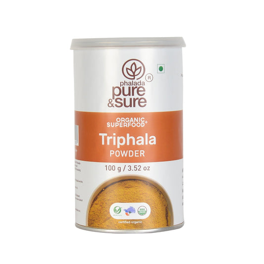 Organic Triphala Powder-100Gms - Phalada Pure & Sure