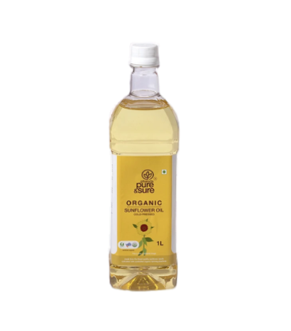 Organic sunflower oil 1LTR