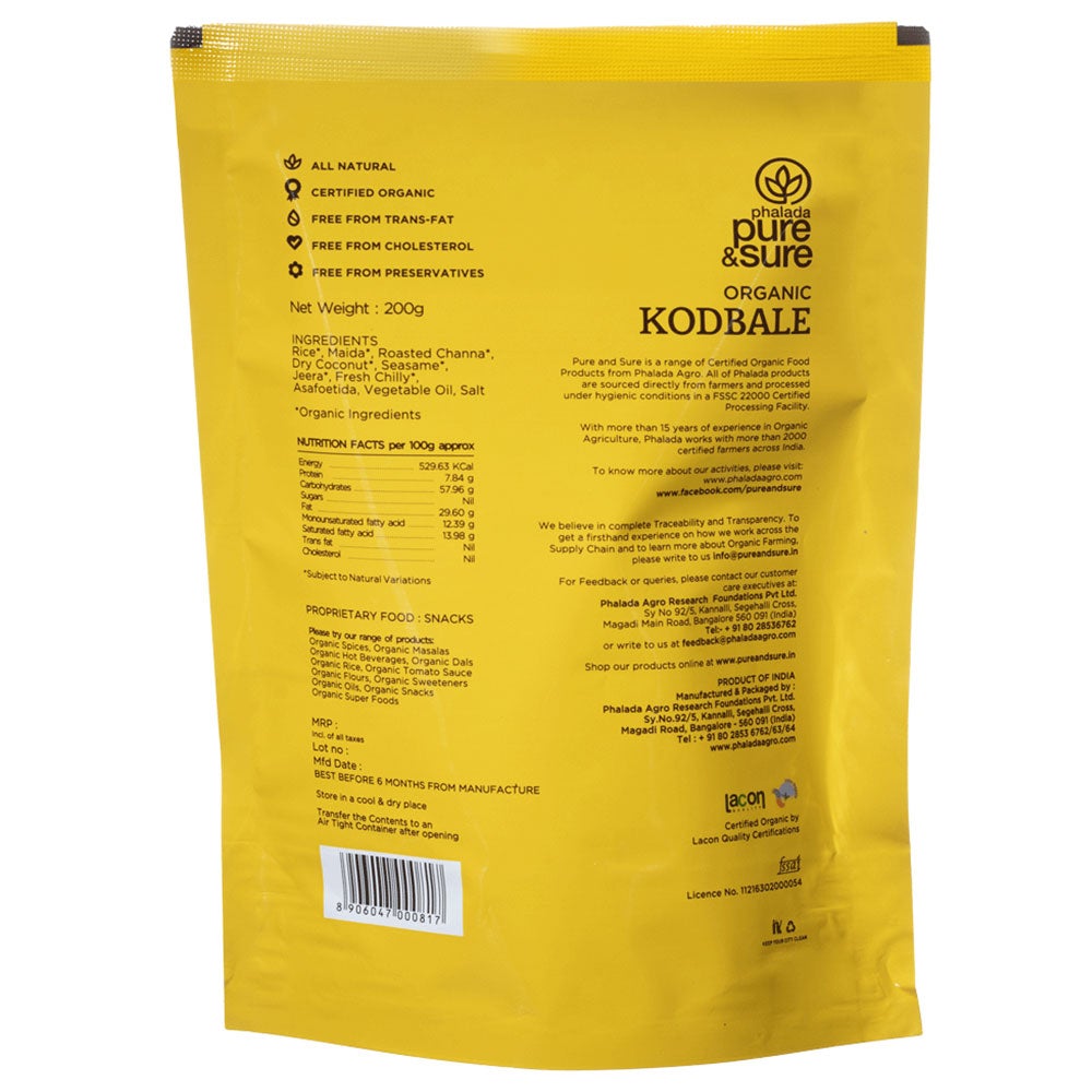 Organic Kodbale - 200 gms - Phalada Pure & Sure