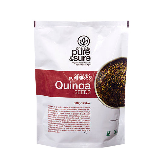 Organic Quinoa Seeds-500Gms - Phalada Pure & Sure