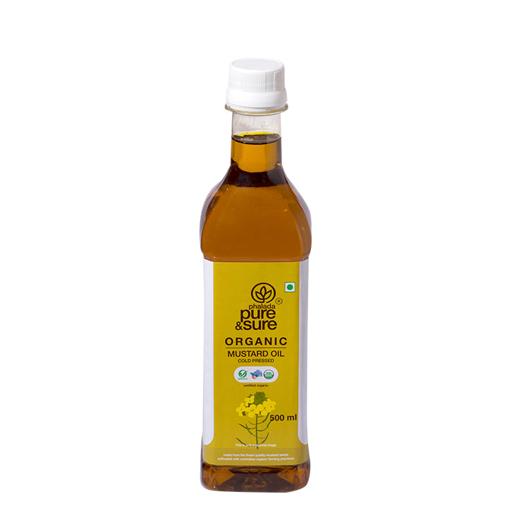 Organic Mustard Oil - 500ml - Phalada Pure & Sure