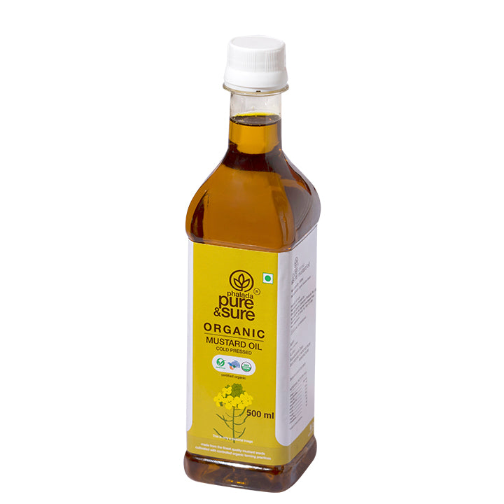 Organic Mustard Oil - 500ml - Phalada Pure & Sure