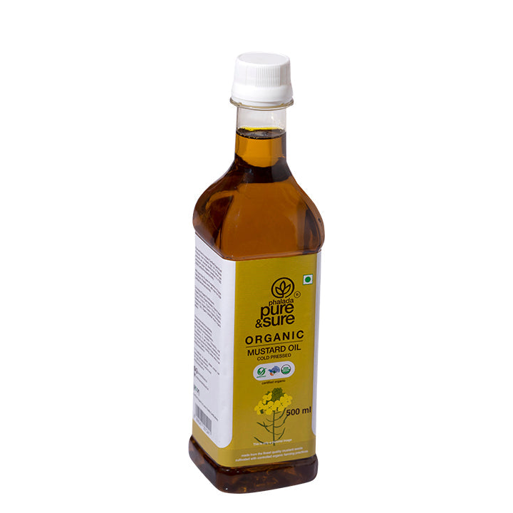 Organic Mustard Oil - 500ml - Phalada Pure & Sure