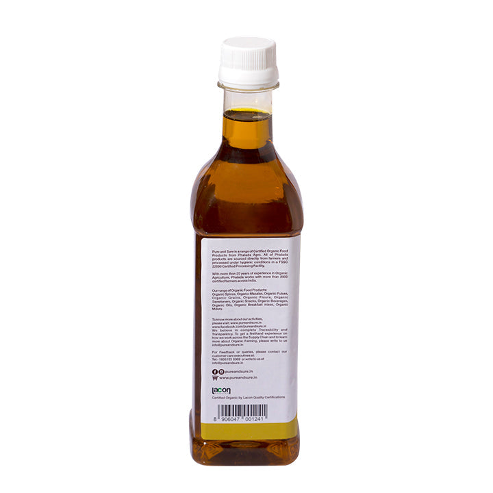 Organic Mustard Oil - 500ml - Phalada Pure & Sure