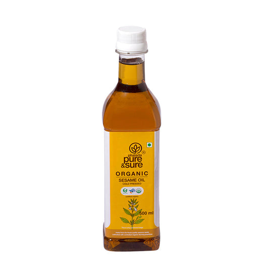 Organic Sesame Oil - 500 ml - Phalada Pure & Sure