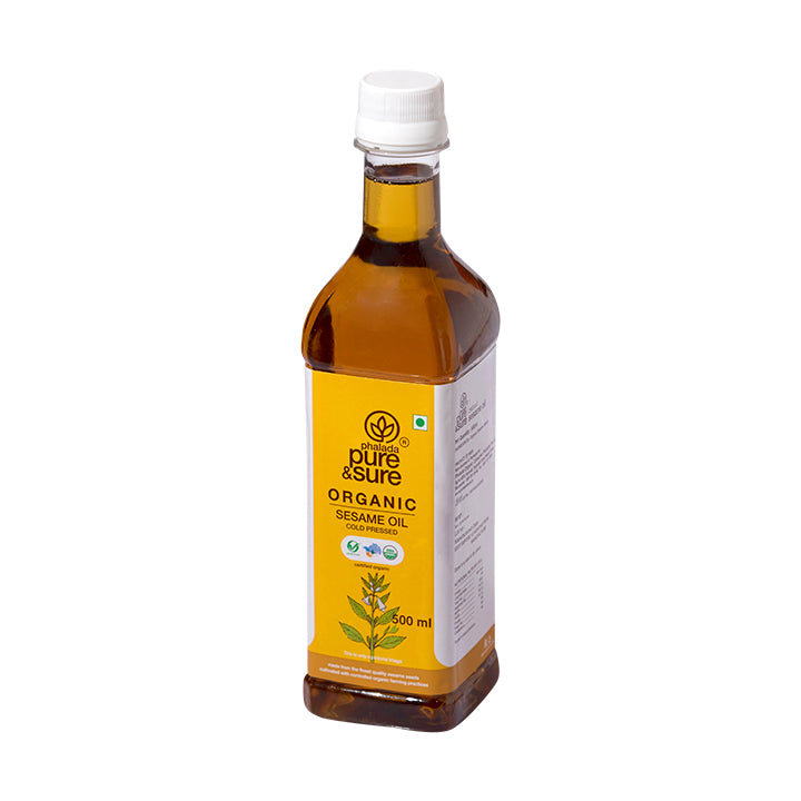 Organic Sesame Oil - 500 ml - Phalada Pure & Sure