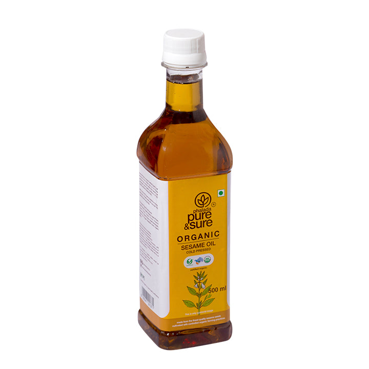 Organic Sesame Oil - 500 ml - Phalada Pure & Sure