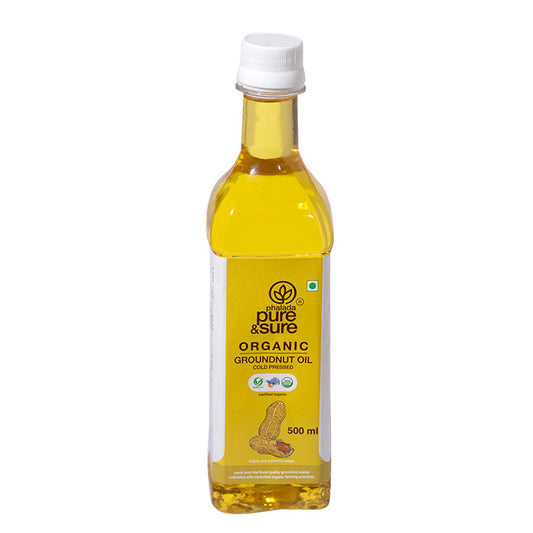 Organic Ground Nut Oil-500ml - Phalada Pure & Sure