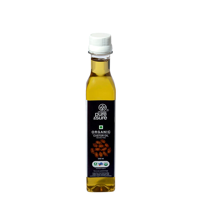 Organic Castor Oil-250ml - Phalada Pure & Sure