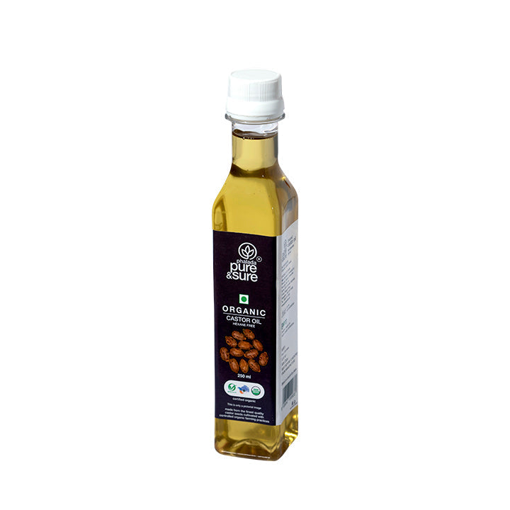 Organic Castor Oil-250ml - Phalada Pure & Sure