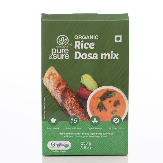 Organic Rice Dosa Mix-250Gms - Phalada Pure & Sure