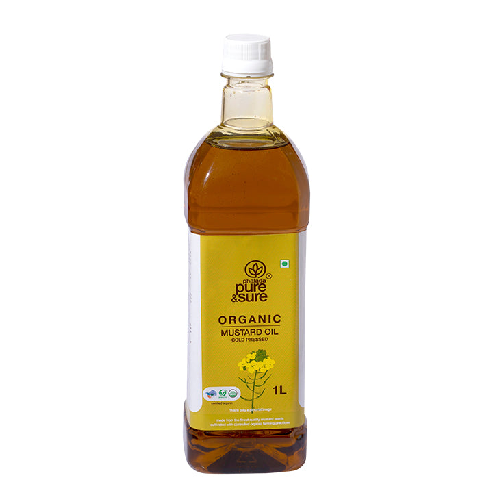 Organic Mustard Oil-1ltr - Phalada Pure & Sure