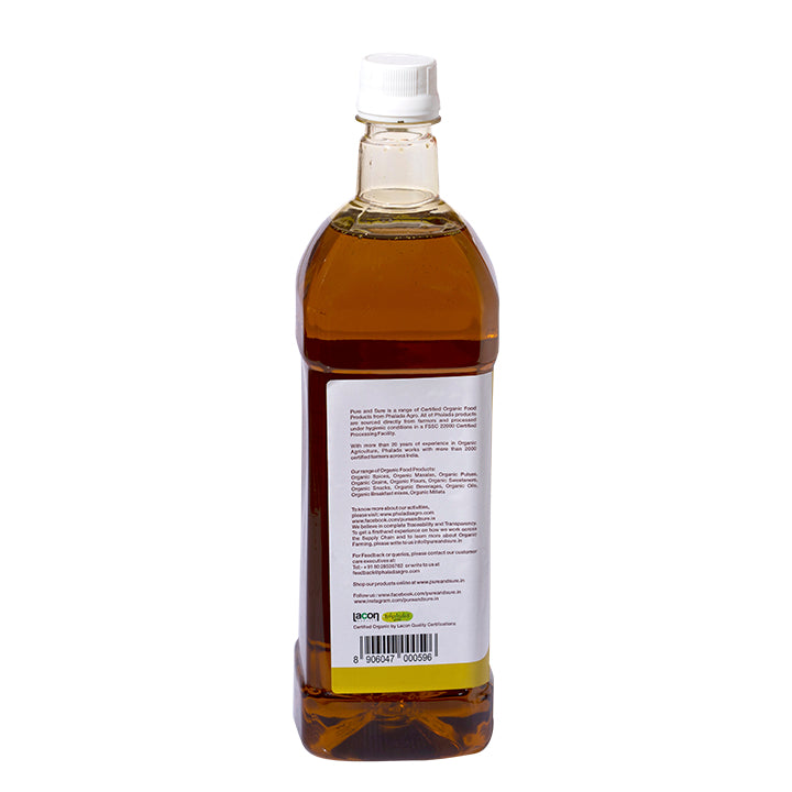 Organic Mustard Oil-1ltr - Phalada Pure & Sure