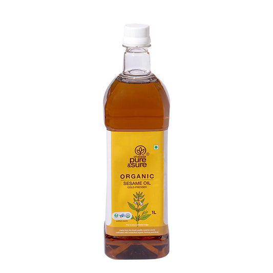 Organic Sesame Oil - 1 Ltr. - Phalada Pure & Sure