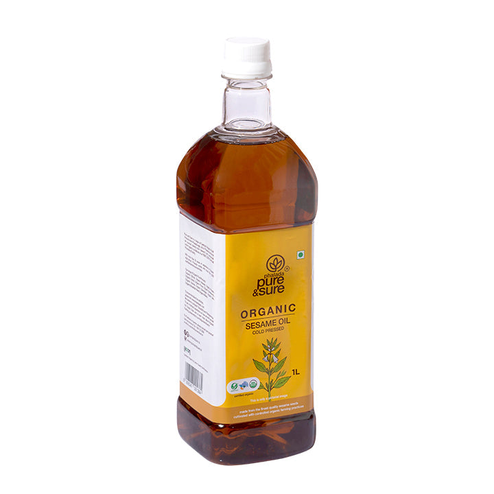 Organic Sesame Oil - 1 Ltr. - Phalada Pure & Sure