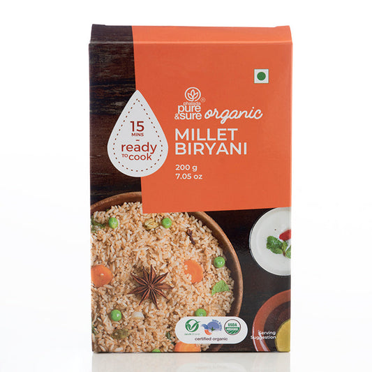 Organic Millet Biryani-200Grs - Phalada Pure & Sure