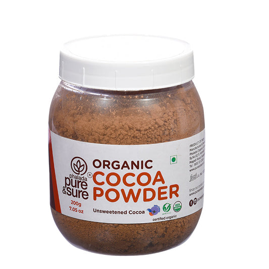 Organic Cocoa Powder - 200gm - Phalada Pure & Sure