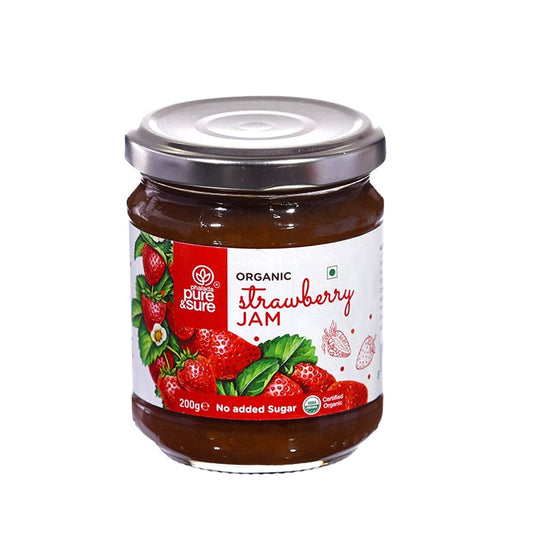 Organic Strawberry Jam - Phalada Pure & Sure