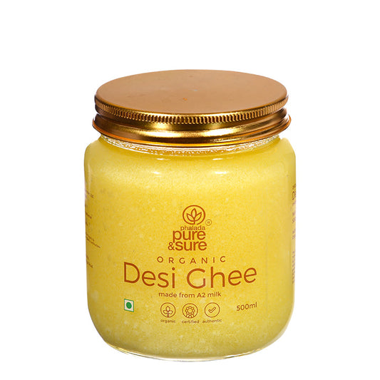 Organic Desi Ghee-500Ml - Phalada Pure & Sure